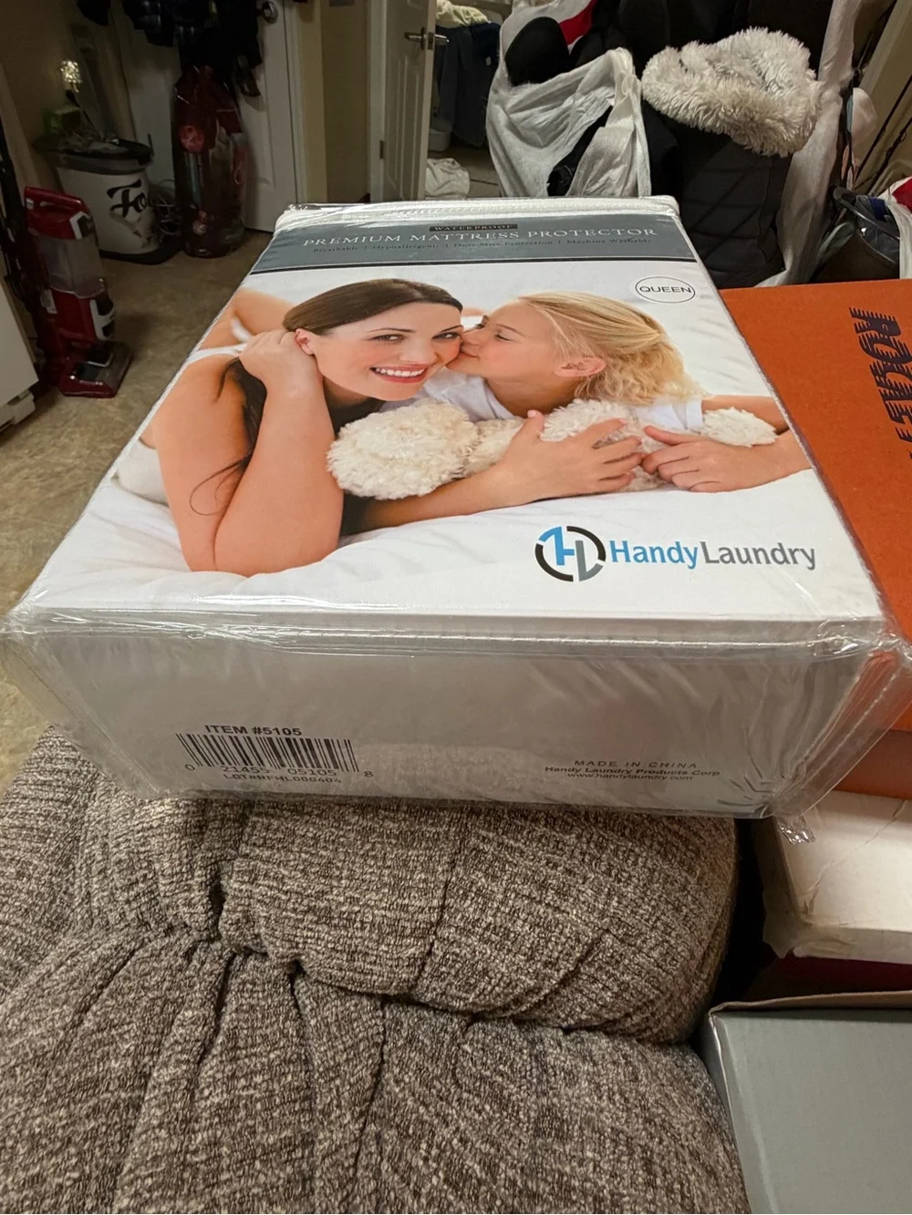 Brand New- Never Opened or Used - Handy Laundry Queen Mattress Protector